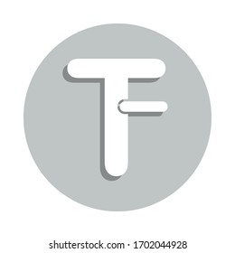 reducir el icono de la placa de fuente. Glifo simple, vector plano de iconos web para ui y ux, sitio web o aplicación móvil