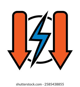 reduce icon vector design templates