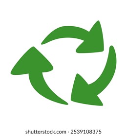 reduce reuse recycle symbol zero waste concept