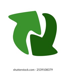 Reducir el símbolo de reciclaje de reutilización Concepto de residuos cero