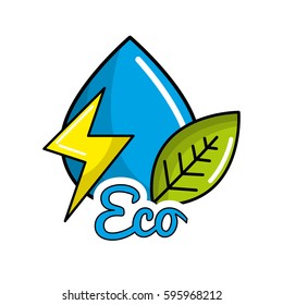 reduce and save water icon