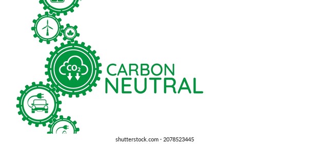 reducing CO2 emissions to stop climate change. green energy background