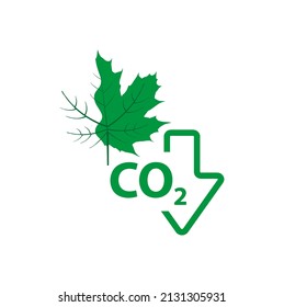 Verringerung der CO2-Emissionen, um dem Klimawandel Einhalt zu gebieten. grüner Energiehintergrund