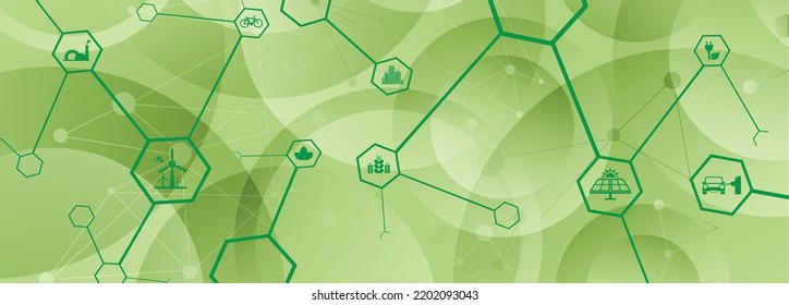 reducir las emisiones de CO2 para detener el cambio climático. fondo de energía verde