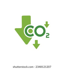 reducing CO2 emissions to stop climate change sign