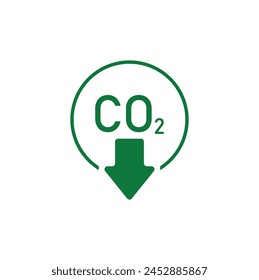 reducing CO2 emissions to stop climate change sign