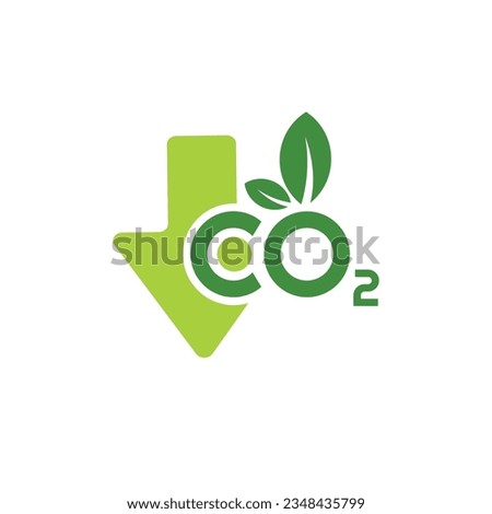 reducing CO2 emissions to stop climate change sign