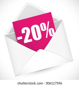 Reduction of 20 percent