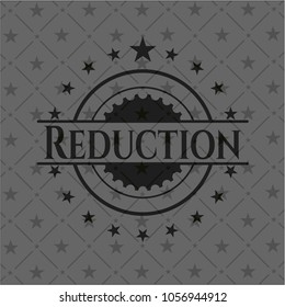Reduction black emblem