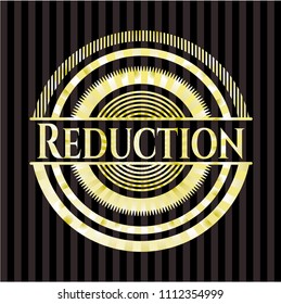  Reduction gold badge