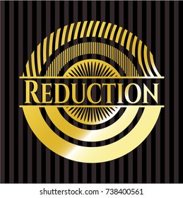 Reduction gold emblem