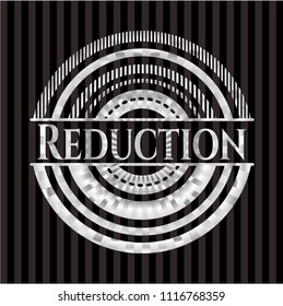 Reduction silvery emblem