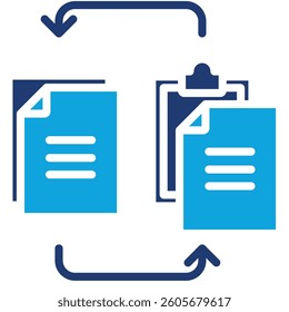 Redundancy Icon Element For Design