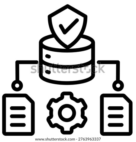 Redundancy Icon Element For Design