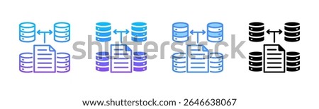 Redundancy Multi Style Icon Set