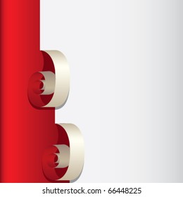 Red-white abstract background