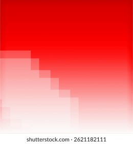 Un fondo rojo-blanco que se puede utilizar para el diseño