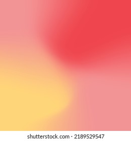 Red-Yellow Colorful Modern Gradient Square Background for Social Media Contents