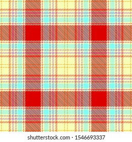 Red,Yellow,Blue and Purple Tartan Plaid Scottish Seamless Pattern. Texture from tartan, plaid, tablecloths, shirts, clothes, dresses, bedding, blankets and other textile.