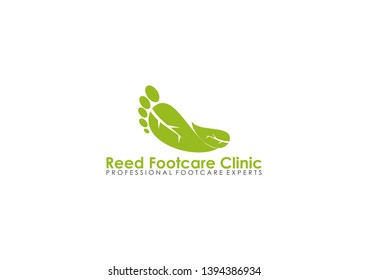 Reed Footcare Clinic vector logo green