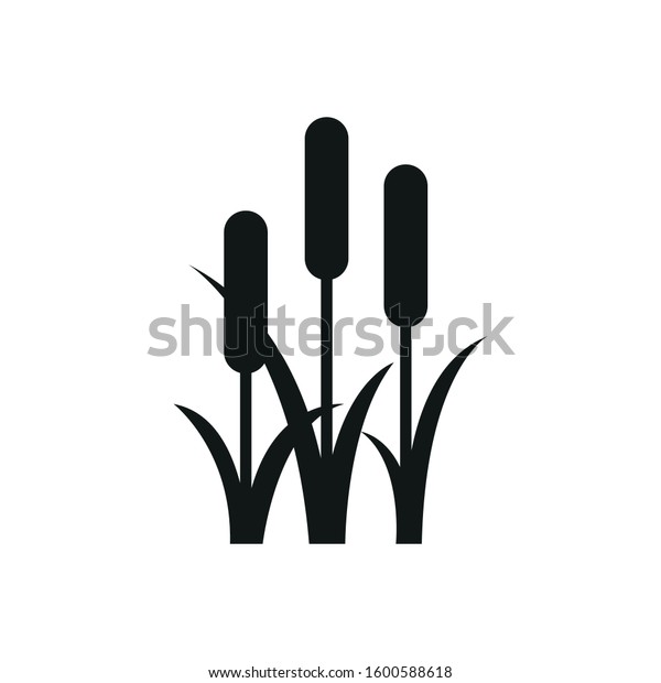 Reed Icon Simple Vector Illustration On Stock Vector (Royalty Free ...