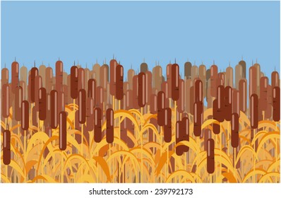 the reed thickets