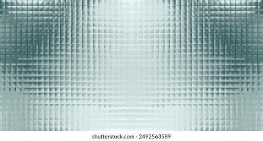 Reeded acrylic corrugated plastic texture. Diamond wavy sheet vector paper design. Luxury modern iridescent blurry glass. Reflection refraction effect. Clear fluid fluted stage. Polycarbonate gradient