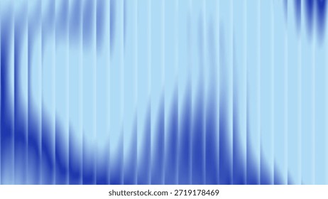 Reedglas mit blauem Farbverlauf. Glasfaserhintergrund mit Brechungseffekt. Abstrakter Vektorhintergrund