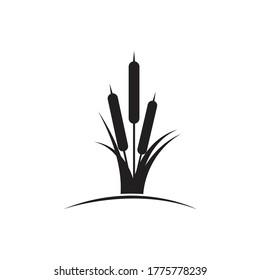 Reeds icon vector design template and symbol