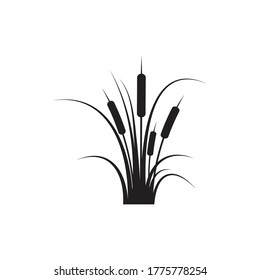 Reeds icon vector design template and symbol