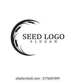 Reeds icon vector design template and symbol