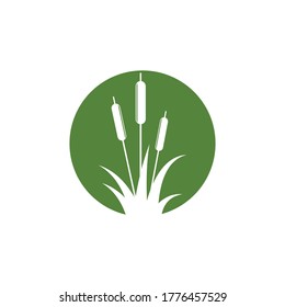 Reeds icon vector design template and symbol