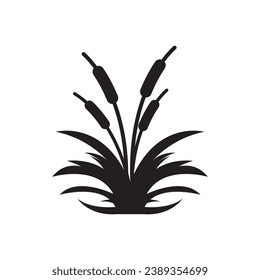 Reeds icon vector design template and symbol