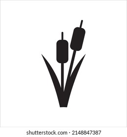 Reeds icon vector illustration symbol