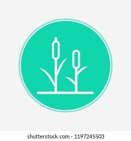 Reeds vector icon sign symbol