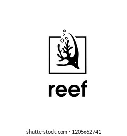 reef logo icon designs vector