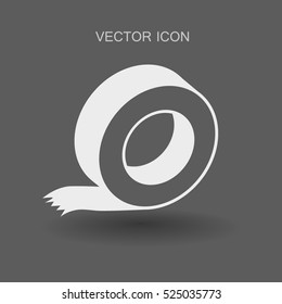 reel of adhesive tape vector illustration