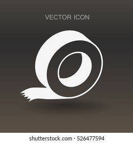 reel of adhesive tape vector illustration