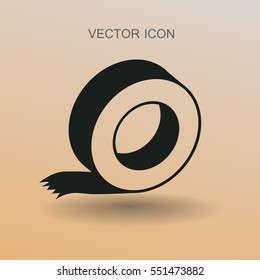 reel of adhesive tape vector illustration