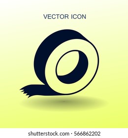 reel of adhesive tape vector illustration