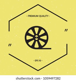 Reel film icon