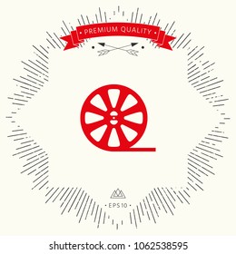 Reel film icon