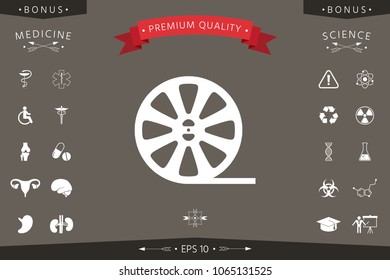 Reel film icon