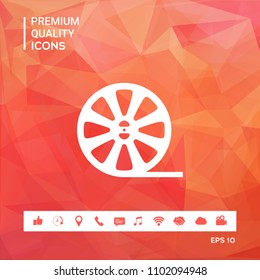 Reel film icon