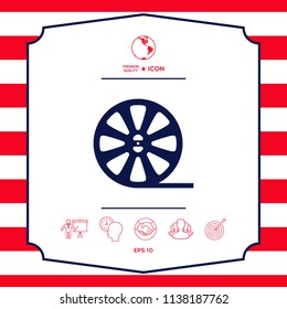 Reel film icon