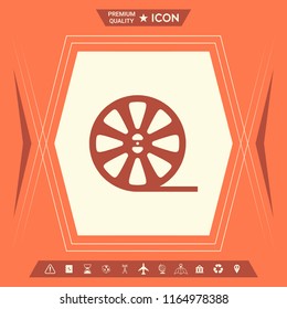 Reel film icon