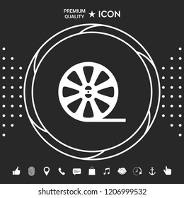 Reel film icon