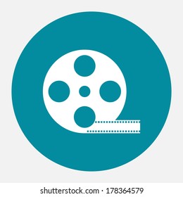 Reel of film icon
