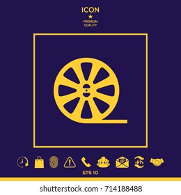 Reel film icon