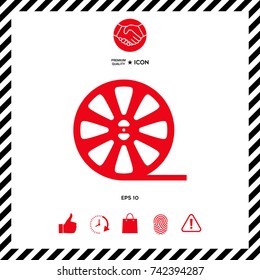 Reel film icon